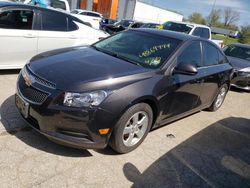 Salvage cars for sale at Bridgeton, MO auction: 2014 Chevrolet Cruze LT