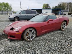 Salvage cars for sale at Mebane, NC auction: 2010 Chevrolet Corvette