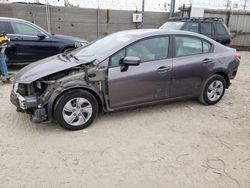 Salvage cars for sale at Los Angeles, CA auction: 2015 Honda Civic LX