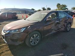 Salvage cars for sale at San Diego, CA auction: 2014 Honda Accord LX