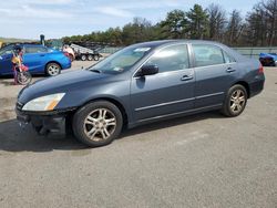 Salvage cars for sale at Brookhaven, NY auction: 2006 Honda Accord SE