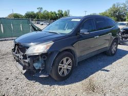 Salvage cars for sale from Copart Riverview, FL: 2015 Chevrolet Traverse LT