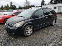 Salvage cars for sale from Copart Graham, WA: 2007 Nissan Quest S