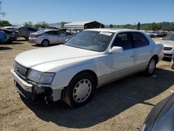 Salvage cars for sale from Copart San Martin, CA: 1995 Lexus LS 400