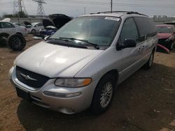 Salvage cars for sale from Copart Elgin, IL: 2000 Chrysler Town & Country LXI