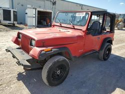 Jeep salvage cars for sale: 1995 Jeep Wrangler / YJ S