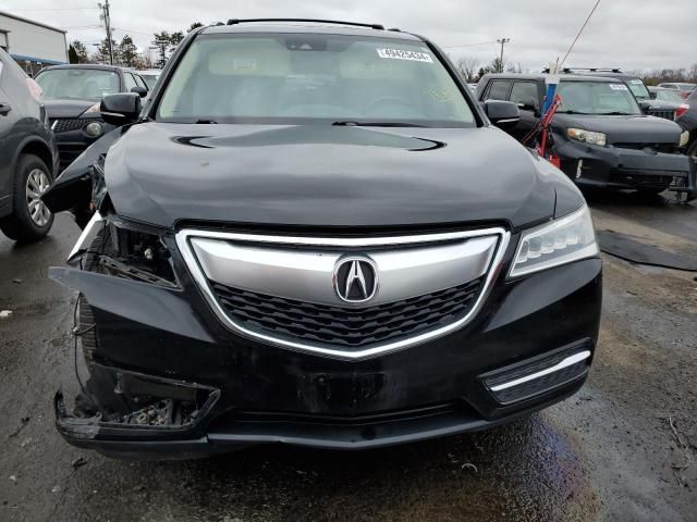 2016 Acura MDX Technology