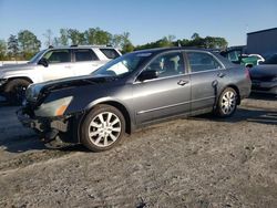 Honda Accord ex salvage cars for sale: 2007 Honda Accord EX