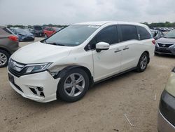 Salvage cars for sale at San Antonio, TX auction: 2019 Honda Odyssey EX