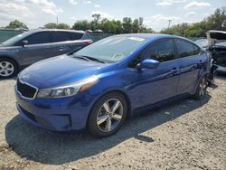 Salvage cars for sale at Riverview, FL auction: 2018 KIA Forte LX