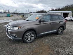 Vehiculos salvage en venta de Copart West Mifflin, PA: 2017 Mitsubishi Outlander ES