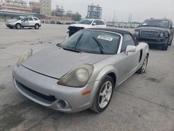 Toyota MR2 salvage cars for sale: 2000 Toyota MR2 Spyder