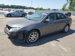 Salvage cars for sale at Dunn, NC auction: 2012 Ford Fusion SEL