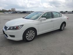Salvage cars for sale at New Orleans, LA auction: 2013 Honda Accord EXL