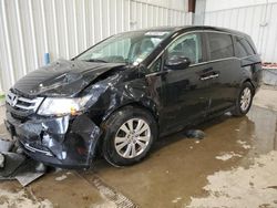 Salvage cars for sale at Franklin, WI auction: 2016 Honda Odyssey EXL
