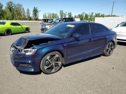 Salvage cars for sale at Portland, OR auction: 2020 Audi A3 S-LINE Premium