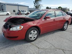 Salvage cars for sale from Copart Tulsa, OK: 2008 Chevrolet Impala LS