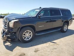 Salvage cars for sale from Copart Fresno, CA: 2017 GMC Yukon XL K1500 SLE