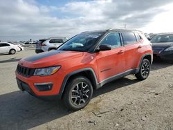 Jeep Compass salvage cars for sale: 2020 Jeep Compass Trailhawk