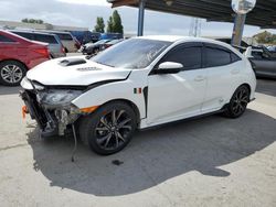 Salvage cars for sale from Copart Hayward, CA: 2018 Honda Civic Sport