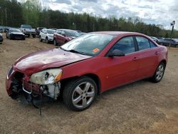 Pontiac G6 GT salvage cars for sale: 2006 Pontiac G6 GT