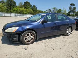 Honda Vehiculos salvage en venta: 2007 Honda Accord SE