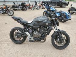 Clean Title Motorcycles for sale at auction: 2017 Yamaha FZ07A