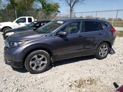 Salvage cars for sale at Cicero, IN auction: 2017 Honda CR-V EXL
