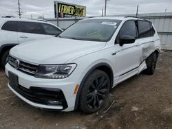 Salvage cars for sale at Chicago Heights, IL auction: 2020 Volkswagen Tiguan SE