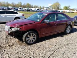 Salvage cars for sale from Copart Hillsborough, NJ: 2007 Lincoln MKZ