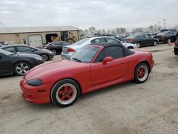 Salvage cars for sale from Copart Pekin, IL: 2003 Mazda MX-5 Miata Base