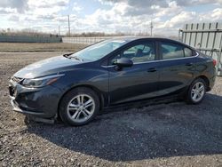 Salvage cars for sale from Copart Ontario Auction, ON: 2017 Chevrolet Cruze LT