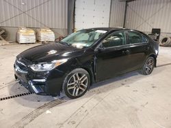 Salvage cars for sale from Copart West Mifflin, PA: 2019 KIA Forte GT Line