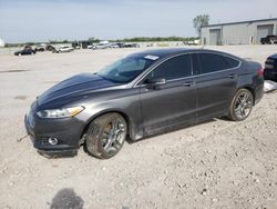 2015 Ford Fusion Titanium en venta en Kansas City, KS