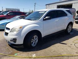 Salvage cars for sale at Chicago Heights, IL auction: 2011 Chevrolet Equinox LS