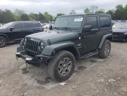 Salvage cars for sale at Madisonville, TN auction: 2010 Jeep Wrangler Sahara