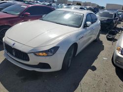 Salvage cars for sale at Martinez, CA auction: 2017 Maserati Ghibli