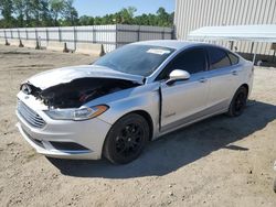 Salvage cars for sale at Spartanburg, SC auction: 2017 Ford Fusion SE Hybrid