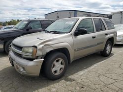 Salvage cars for sale at Vallejo, CA auction: 2003 Chevrolet Trailblazer