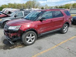 Salvage cars for sale at Kansas City, KS auction: 2016 Ford Explorer XLT
