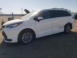 Salvage cars for sale at Greenwood, NE auction: 2023 Toyota Sienna LE