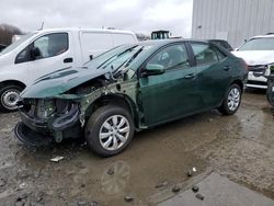 Salvage cars for sale from Copart Windsor, NJ: 2015 Toyota Corolla L