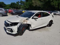 Salvage cars for sale from Copart Ocala, FL: 2021 Honda Civic TYPE-R Touring