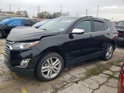 Salvage cars for sale at Dyer, IN auction: 2018 Chevrolet Equinox Premier