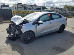 KIA rio lx salvage cars for sale: 2017 KIA Rio LX