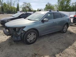 Salvage cars for sale at Baltimore, MD auction: 2012 Honda Crosstour EX
