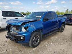 Salvage cars for sale at Houston, TX auction: 2021 Chevrolet Colorado Z71