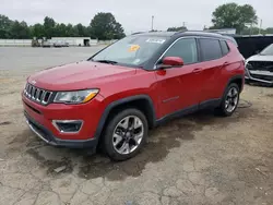 Salvage cars for sale from Copart Shreveport, LA: 2017 Jeep Compass Limited
