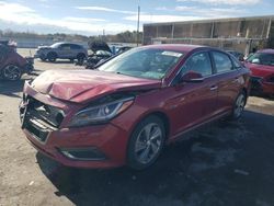 Hyundai Sonata Hybrid salvage cars for sale: 2016 Hyundai Sonata Hybrid