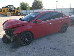 Salvage cars for sale at Tifton, GA auction: 2016 Nissan Sentra S